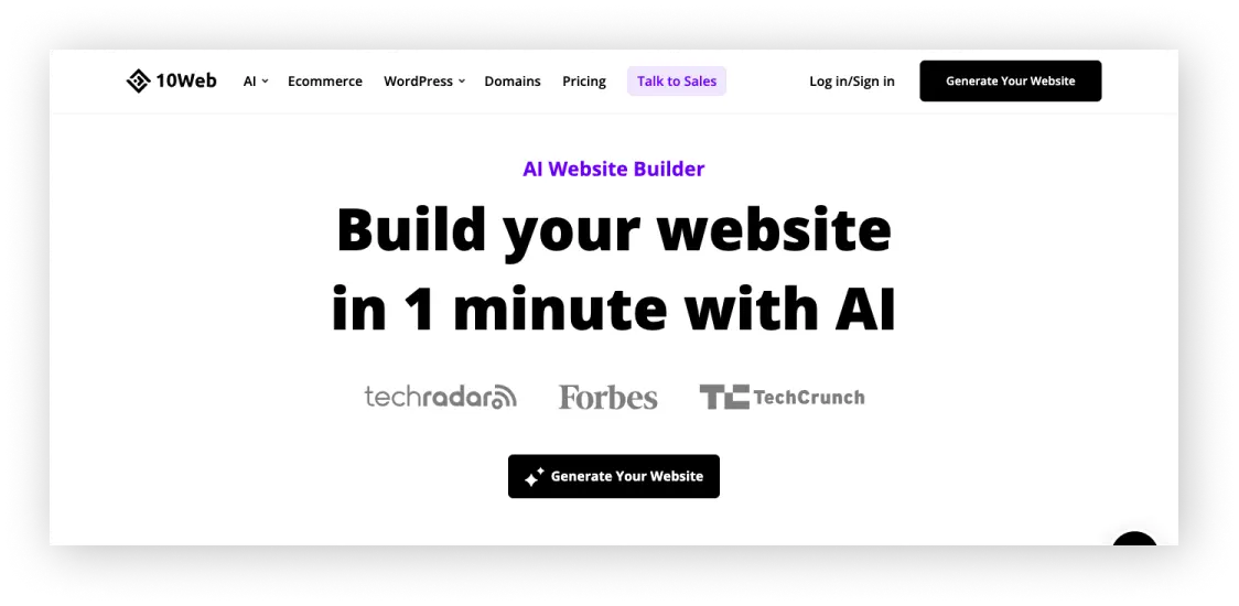 10Web AI Builder